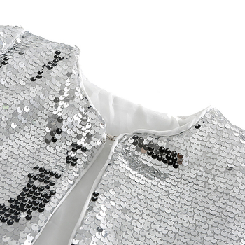 2023. aasta kevadine väliskaubanduse plahvatus laste kleit väljaspool etendusrõivaid välklambiga litrid peremehe modell catwalk sall mantel