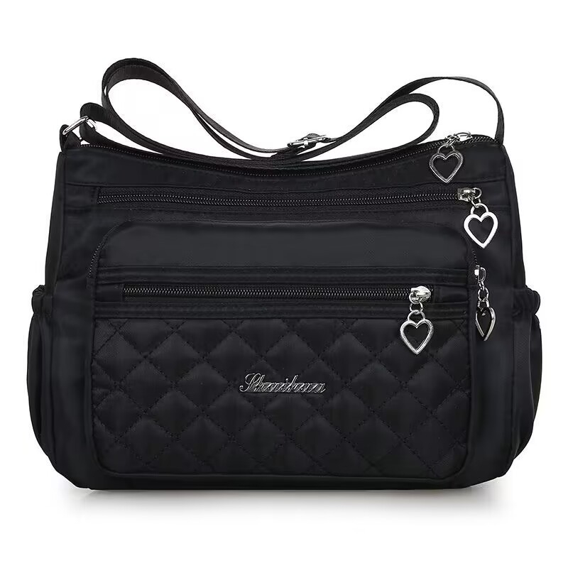 Moteriškas 2025 m. naujas vandeniui atsparus Oksfordo audinio didelės talpos medžiaginis krepšys, moteriškas krepšys per petį, vidutinio amžiaus moteriškas krepšys motinos rankinei