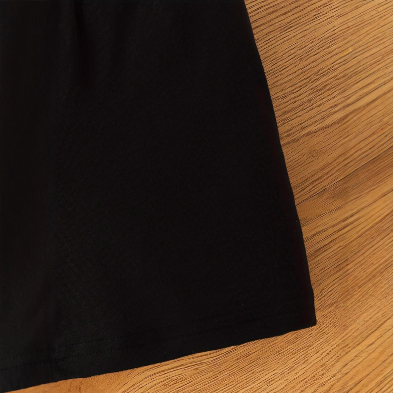 Letný sveter s okrúhlym výstrihom a krátkym rukávom s písmenom Crown INS pre chlapcov