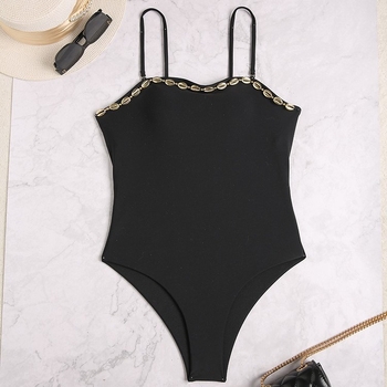 „Crossborder Explosions“ grynos spalvos diržas, dekoratyvinis vientisas maudymosi kostiumėlis, aptemptas, seksualus, vientisas maudymosi kostiumėlis moterims