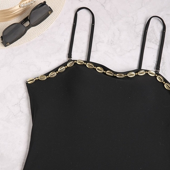 „Crossborder Explosions“ grynos spalvos diržas, dekoratyvinis vientisas maudymosi kostiumėlis, aptemptas, seksualus, vientisas maudymosi kostiumėlis moterims