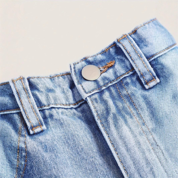 Αποκλειστικά για το Amazon Wish Independent Station για εφήβους και κορίτσια 2025 Νέο, χαλαρό παντελόνι με σκισίματα και φαρδιά μπατζάκια