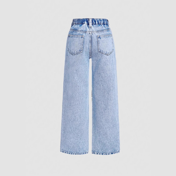 Αποκλειστικά για το Amazon Wish Independent Station για εφήβους και κορίτσια 2025 Νέο, χαλαρό παντελόνι με σκισίματα και φαρδιά μπατζάκια