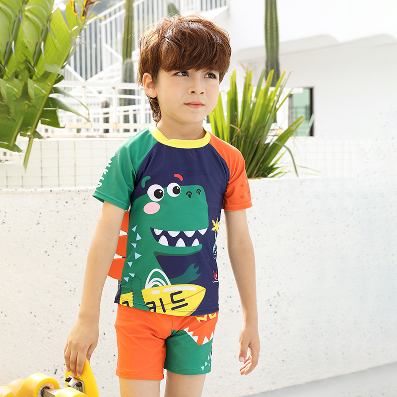 Dječji kupaći kostim za dječake 2024. Novi split kupaći kostim za bebe dječake, profesionalni trening, kupaći kostim s vrućim izvorima za dječake