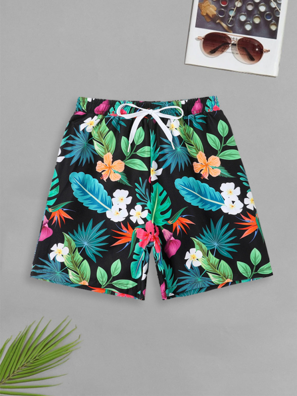 23-aastased kootud riidest rannapüksid poistele, veekindlad, lahtised, kiiresti kuivavad, viiest punktist ujumispüksid, mereäärsed puhkusepüksid