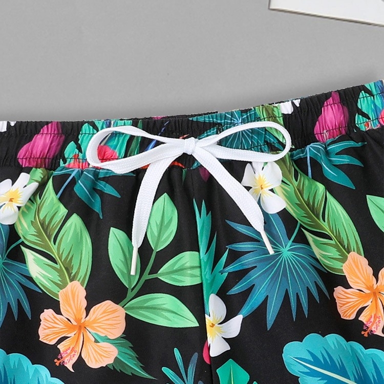 23-aastased kootud riidest rannapüksid poistele, veekindlad, lahtised, kiiresti kuivavad, viiest punktist ujumispüksid, mereäärsed puhkusepüksid