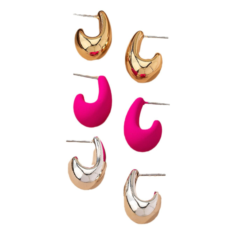 Euroopa ja Ameerika Ühendriikide piiriülesed moekad mitmevärvilised kõrvarõngad, mis sobivad temperamendiga, lihtsa ja kõrgetasemelise tundega pendeldamiseks ja pidutsemiseks. Kõik-ühes-ühes