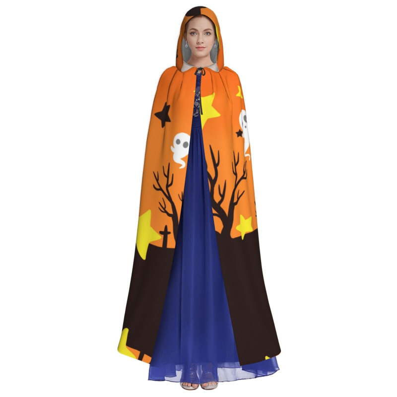 Prekogranična opskrba Amazona za mapiranje kvalitete, naručivanje jednog komada odjednom, slanje ogrtača s kapuljačom za Noć vještica za odrasle