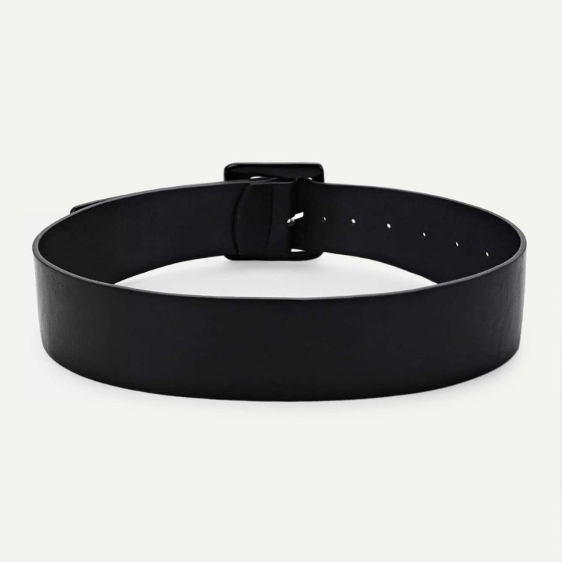 „Amazon AliExpress“ europietiškos ir amerikietiškos mados kvadratinės moteriškos juodos dervos kvadratinės sagties PU platus diržas su tarpvalstybiniu tiekimu, didmeninė prekyba