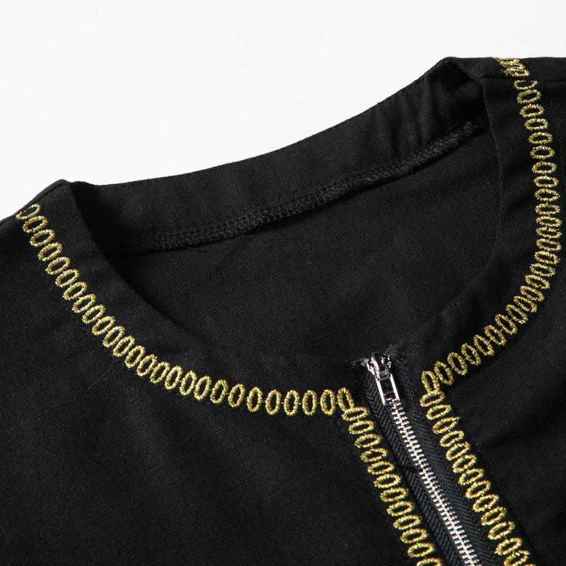 Cezhraničný arabský župan Blízkeho východu Výšivka Muži Moslimské oblečenie Halloween cosplay kostým