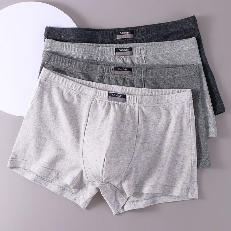 Boshengli/Boshengi pirnivärvi meeste puuvillane aluspesu poistele puuvillased antibakteriaalsed higi imavad bokserid puuvillased bokserid