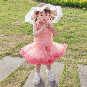 Φόρεμα καλοκαιρινού τούτου για κορίτσια Amazon, φόρεμα τούρτας με πριγκίπισσα και φουσκωτό τούλι, φόρεμα γενεθλίων, εξωτερικό εμπόριο, νήπιο