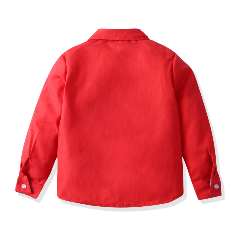 Cezhraničné jarné a jesenné detské oblečenie 2023 Festival Detský kostým Chlapčenské tričko s dlhým rukávom, traky, nohavice, párty, slávnostný kostým