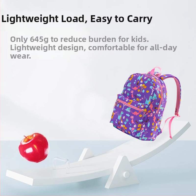 Комплект от три ученически чанти за ученици от началното училище, защита на гръбначния стълб и намаляване на тежестта за училищни пътувания, детска ученическа чанта със сладка карикатурна щампа