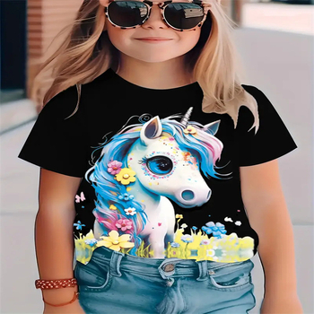 Трансгранично европейско и американско мъжко и дамско детско облекло от чист памук, лятно обло деколте, тениска с къс ръкав, щамповано удобно яке, тениска, външна търговия на едро