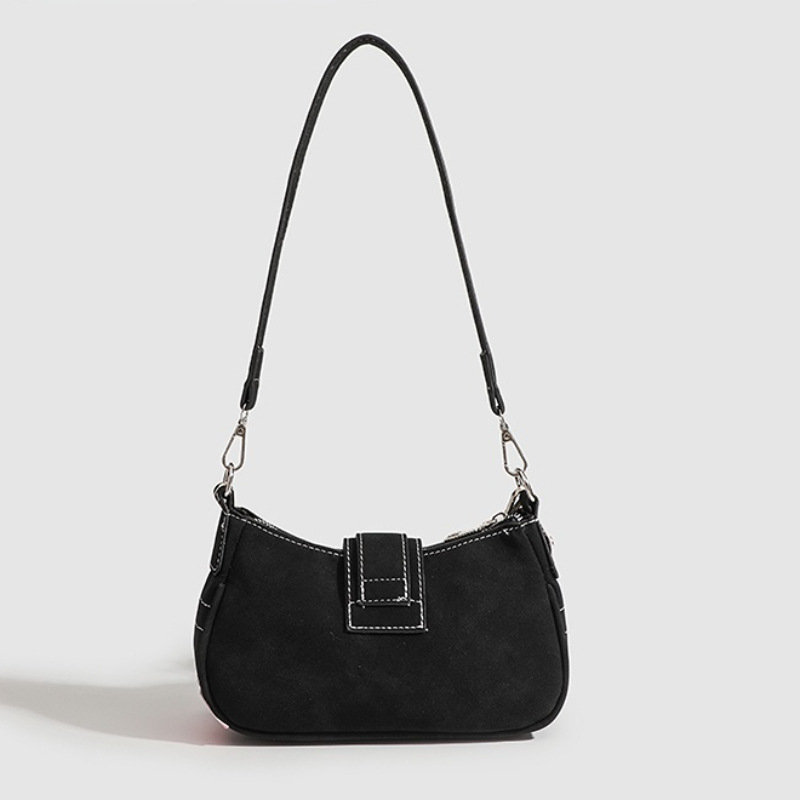 Nišinio dizaino vieno peties pažasties rankinė moterims, 2025 m. naujas, 2025 m. metų, saldi, seksuali, aukštos klasės, madinga rankinė-bagetė.