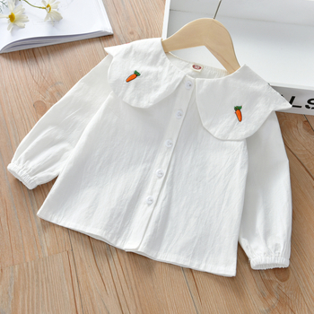 Djevojačke majice izravna opskrba iz tvornice 2025. Nove jesenske majice dugih rukava za djecu, elegantne majice za djevojčice i bebe za proljeće i jesen