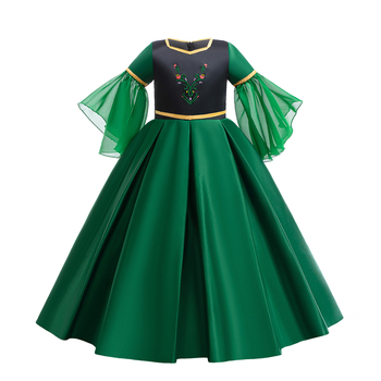 Κοστούμι Φεστιβάλ Cosplay Κορίτσια Anime Frozen Cosplay Άννα Έλσα Πριγκίπισσα Φόρεμα