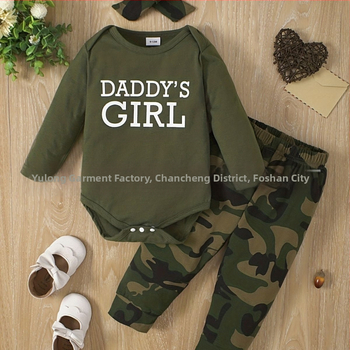 Roztomilý pánsky a dámsky detský šál s dlhým rukávom a zajačím oblečením, armádne zelený maskáčový top s dlhým rukávom, trojdielny šál, pohodlný