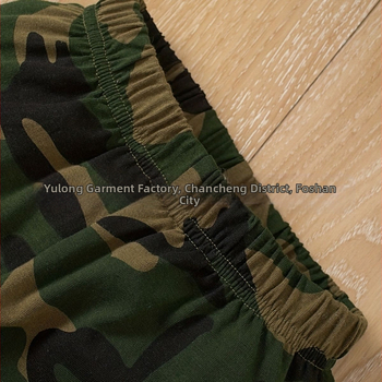 Χαριτωμένα ανδρικά και γυναικεία βρεφικά ρούχα με μακριά μανίκια και γράμματα σε χρώμα στρατού, καμουφλάζ, μακρυμάνικο τοπ, τριών τεμαχίων, άνετα