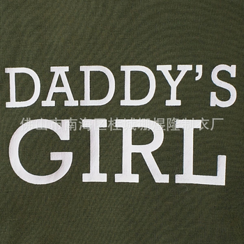 Χαριτωμένα ανδρικά και γυναικεία βρεφικά ρούχα με μακριά μανίκια και γράμματα σε χρώμα στρατού, καμουφλάζ, μακρυμάνικο τοπ, τριών τεμαχίων, άνετα