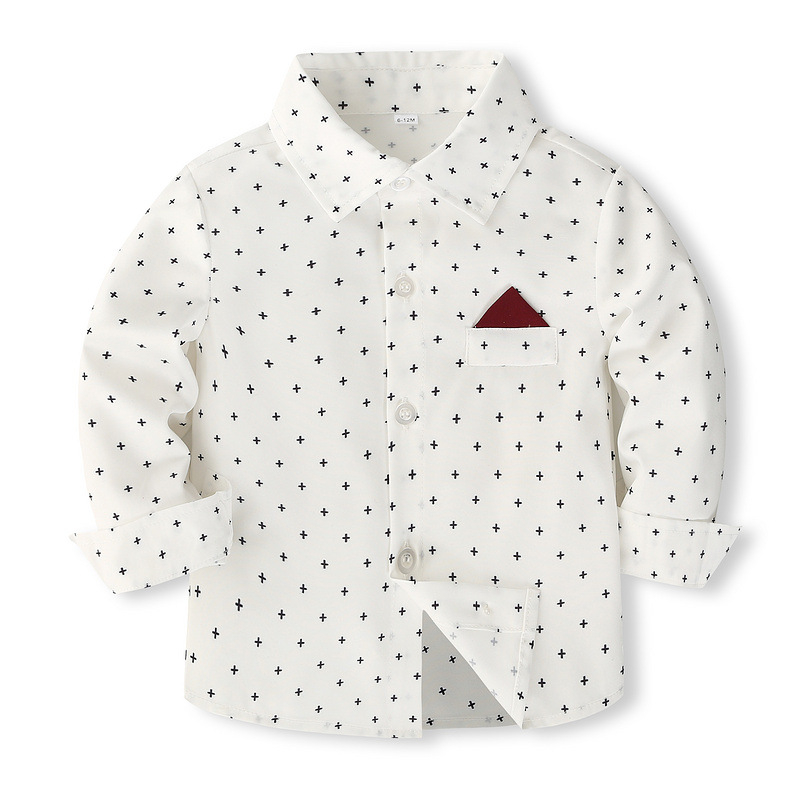 Chlapčenské pánske šaty v európskom a americkom štýle, detské oblečenie, jar 2024, nové detské tričko s dlhým rukávom, výkonnostné oblečenie, traky