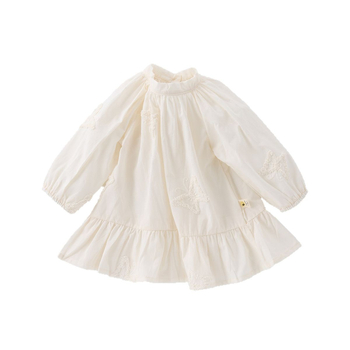 Νότια Κορέα Παιδική Ένδυση Γαλλική Πεταλούδα Κεντημένο Κομψό Κορίτσια Φόρεμα Πριγκίπισσας Κορίτσι Φόρεμα Μόδας Μωρού Κομψό