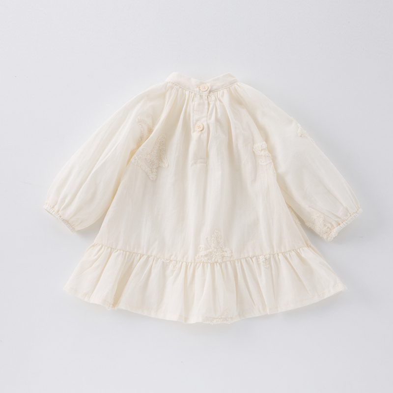 Južnokorejska dječja odjeća, elegantna haljina za djevojčice s francuskim leptirom i vezom, princezina haljina za djevojčice i bebe, elegantna modna haljina