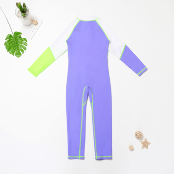 Παιδικό ολόσωμο μαγιό αντηλιακό για αγόρια, μαγιό κολύμβησης με μακριά μανίκια για κορίτσια, γρήγορο στέγνωμα, καινούριο
