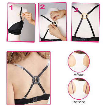 21 vnt. elastinga trijų eilių trijų sagų liemenėlės prailginimo sagtis apatiniai neslystanti sagties liemenėlės neslystanti juosta tarp sienų sandėlyje