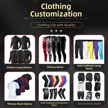 Fitnessrõivaste joogapüksid, kõrge elastsusega, kiiresti kuivavad spordikompressioonpüksid, kohandatud korvpallitreeningu põlvekaitsmed, meestele mõeldud capripüksid