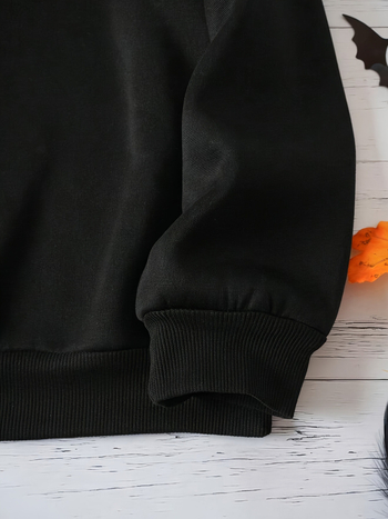 [Prekogranični europski kodeks] Majica s okruglim izrezom i printom crtanog konja, ležerna duga