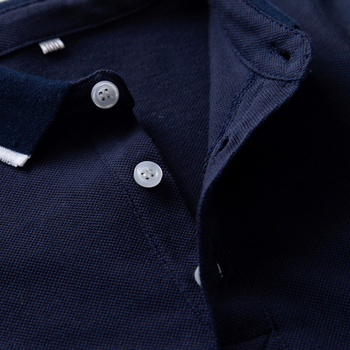 Παιδική κοντομάνικη μπλούζα πόλο με πέτο και ριγέ αλφάβητο με τρίγωνο, ολόσωμη φόρμα αναρρίχησης για μωρά με κοντομάνικη γραμμή