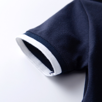 Παιδική κοντομάνικη μπλούζα πόλο με πέτο και ριγέ αλφάβητο με τρίγωνο, ολόσωμη φόρμα αναρρίχησης για μωρά με κοντομάνικη γραμμή