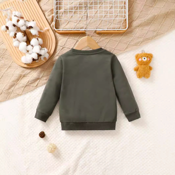 JOJO BEBE Euroopa ja Ameerika laste rõivad Sügis uus laste dressipluus, rätik, tikitud koomiksikaru, pikkade varrukatega poiste dressipluus