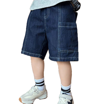 Lasteriided Poiste Püksid Püksid Suvised Vabaaja Õhukesed Laste Teksad 2024 Uued Poiste Kõik-Sobivad Püksid