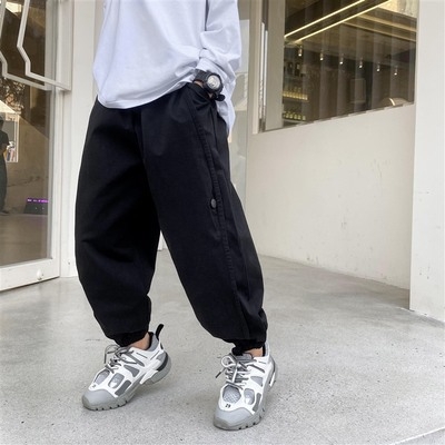 Hong Kong stil hip-hop kombinezoni za dječake i djevojčice, dječje ležerne hlače za proljeće i jesen, široke sportske hlače u korejskom stilu za veliku djecu