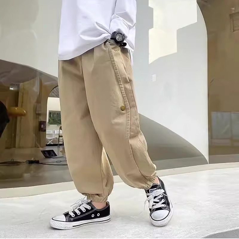 Hong Kong stil hip-hop kombinezoni za dječake i djevojčice, dječje ležerne hlače za proljeće i jesen, široke sportske hlače u korejskom stilu za veliku djecu