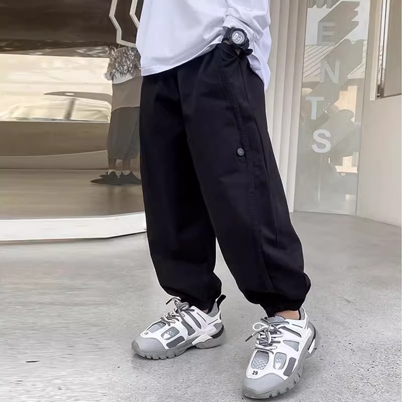 Hong Kong stil hip-hop kombinezoni za dječake i djevojčice, dječje ležerne hlače za proljeće i jesen, široke sportske hlače u korejskom stilu za veliku djecu