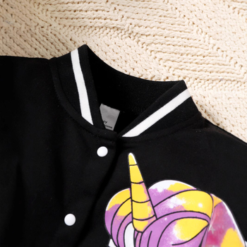 Παιδικό παλτό με στάμπα σε στάμπα με σχέδιο κινουμένων σχεδίων, για κορίτσια, σε crossborder στυλ, για φθινοπωρινό και χειμερινό στυλ