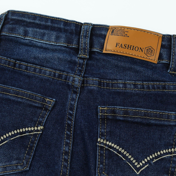 Άνοιξη και Φθινόπωρο για Νέο Μωρό 6M-36M Απλό Παντελόνι Τζιν All-Match για Παιδιά με Κέντημα και Ελαστικό Τζιν