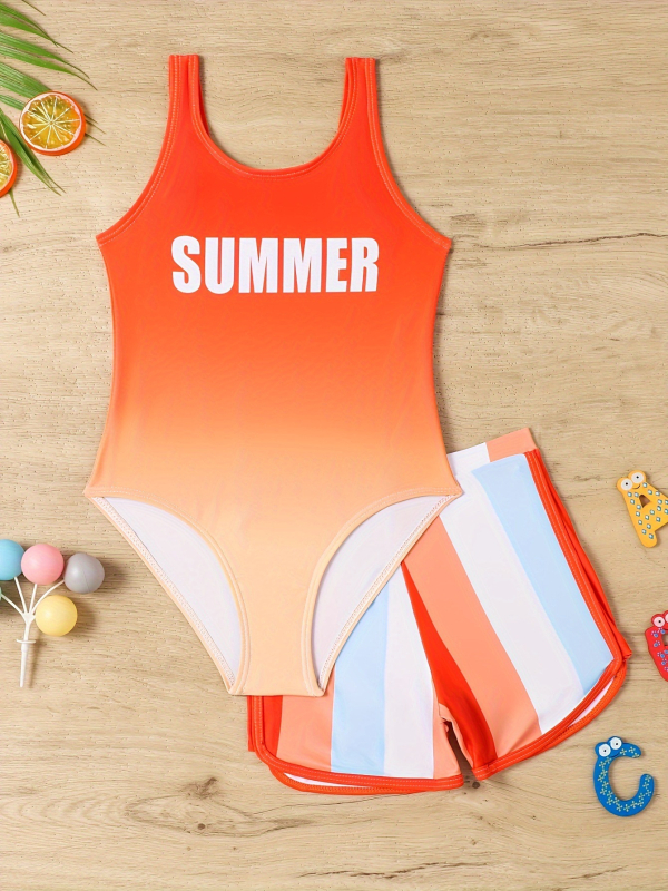 Dječji kupaći kostim za djevojčice iz 2024. godine, jednodijelni kupaći kostim