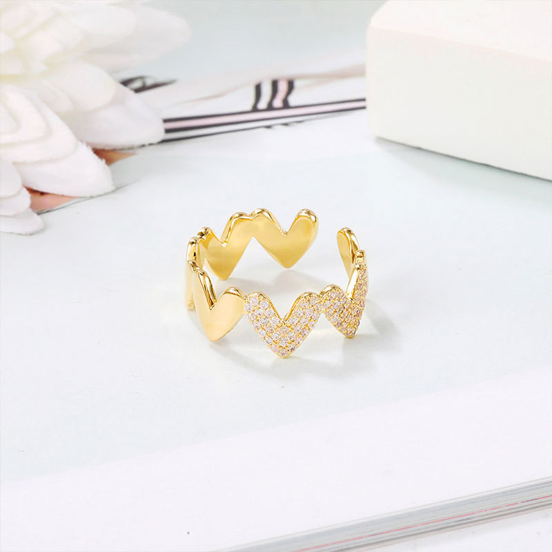 Tarpvalstybinis karštas išpardavimas, išskirtinis meilės paprasto stiliaus žiedas, nišinio dizaino, pažangus japoniško stiliaus, lengvas, prabangus smiliaus atidarymo žiedas