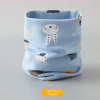 2024. aasta uus laste puuvillane kondita sügis- ja talvesall soe beebi tuulekindel kaelakomplekt