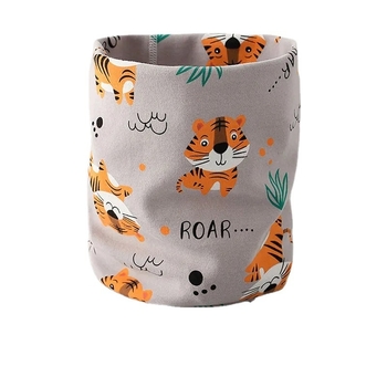 2024. aasta uus laste puuvillane kondita sügis- ja talvesall soe beebi tuulekindel kaelakomplekt