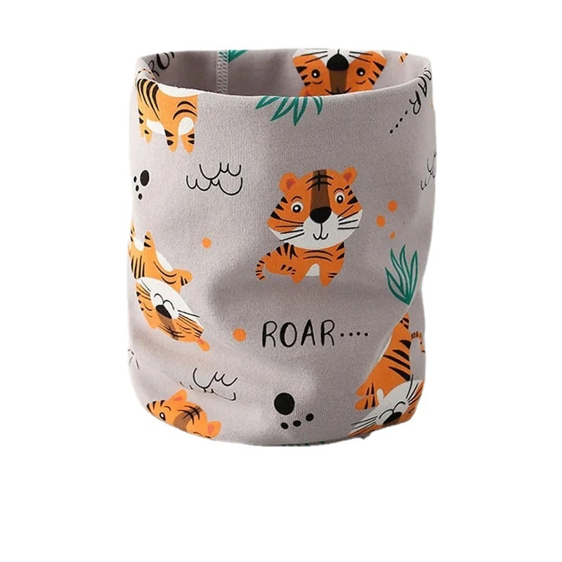 2024. aasta uus laste puuvillane kondita sügis- ja talvesall soe beebi tuulekindel kaelakomplekt