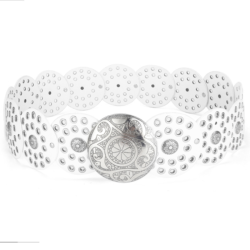 „Shein Temu“ retro stiliaus moteriškas diržas su kryžminiu iškirpimu, sujungiamas su „Air Eye“ logotipu, personalizuotas senovinio stiliaus diržas