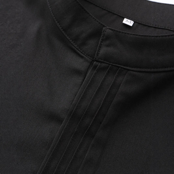 Мъжки халат от Близкия изток, Дубай, турски мюсюлмански, чист цвят, свободна малка стойка, дизайн, Thobe 927-104