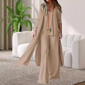 2024 Amazon AliExpress Europa i Sjedinjene Države novi prsluk, jakna, hlače, ležerno odijelo od tri dijela