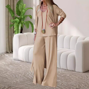 2024 Amazon AliExpress Europa i Sjedinjene Države novi prsluk, jakna, hlače, ležerno odijelo od tri dijela